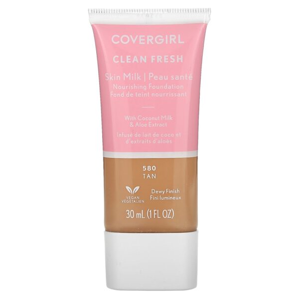 Covergirl - Clean Fresh Skin Milk Base Nutritiva 580 Tan 30 ml