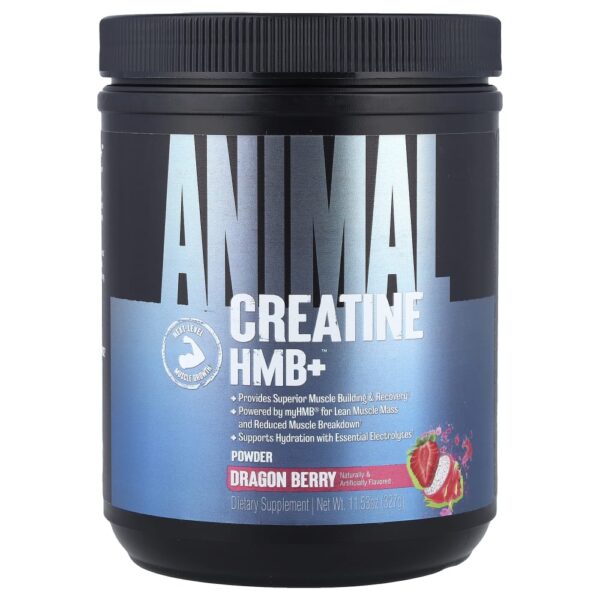 Animal - Creatina HMB+ em Pó Pitaia 327 g
