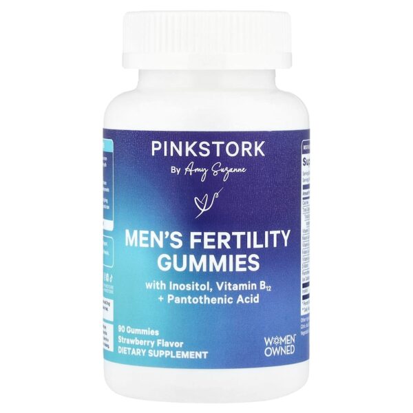 8-590.jpg Pink Stork - Gomas para Fertilidade Masculina Morango 90 Gomas