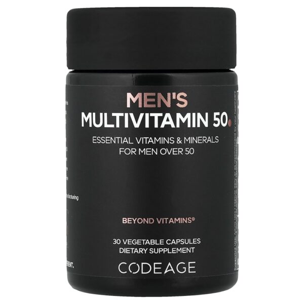 8-600.jpg Codeage - Multivitamínico para Homens 50 30 Cápsulas Vegetais