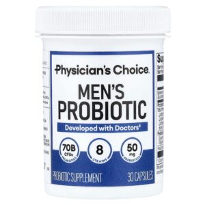 Physician's Choice - Probiótico para Homens 30 Cápsulas