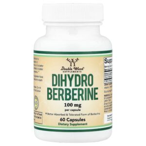 Double Wood Supplements - Dihidroberberina 100 mg 60 Cápsulas