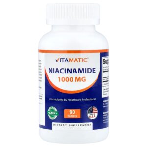 Vitamatic - Niacinamida 1.000 mg 90 Comprimidos