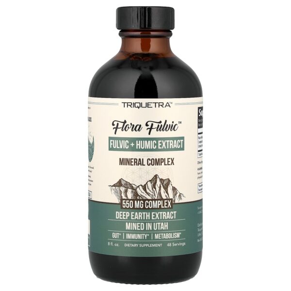 8-99.jpg Triquetra Health - Flora Fulvic Complexo Mineral de Extrato Fúlvico + Húmico 8 fl oz