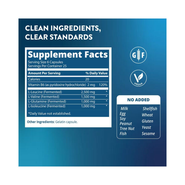 BCAA+G 6000 150 Cápsulas - MRM