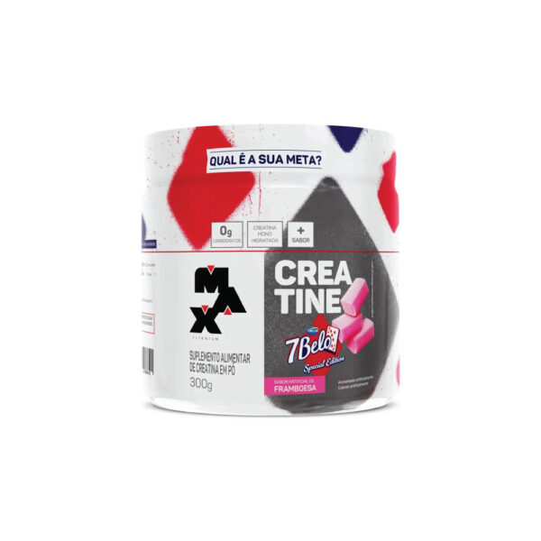 809c1d89020a4ff38f5c6a2bec7548fc-w1bk5scwb1.jpg Creatina Monohidratada 7 Belo 300g sabor Framboesa - Max Titanium