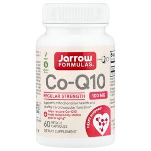 Jarrow Formulas - Co-Q10 100 mg 60 Cápsulas Vegetais