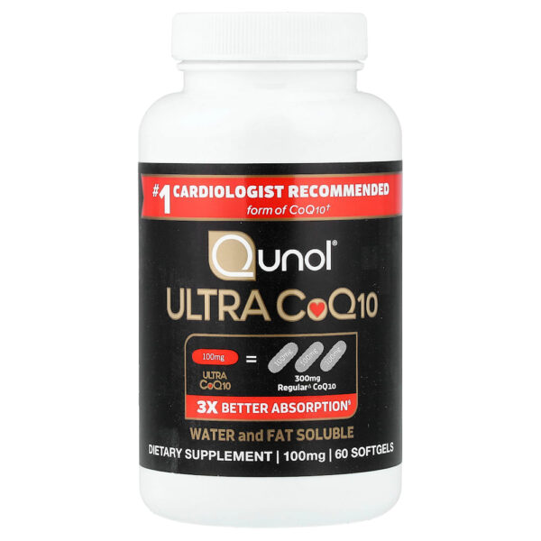 Qunol - Ultra CoQ10 60 Cápsulas Softgel
