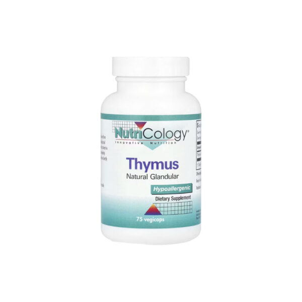 Thymus 1g 75 Cápsulas Vegetais - Nutricology