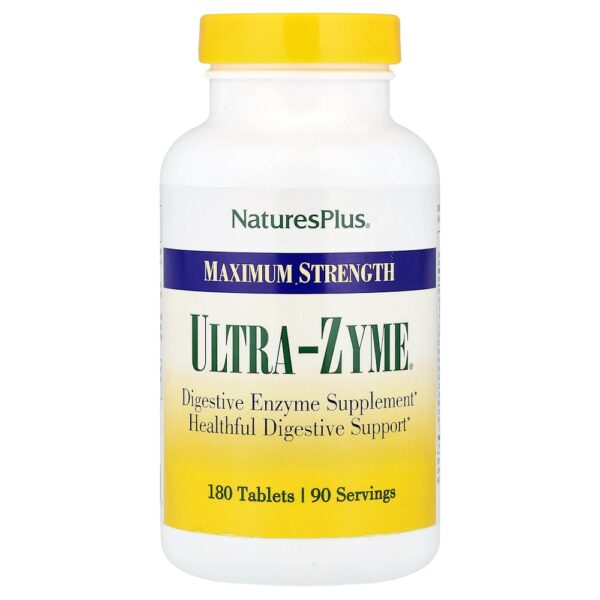 NaturePlus - Ultra-Zyme 180 Comprimidos