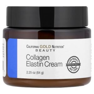 California Gold Nutrition - Creme de Colágeno e Elastina 64 g