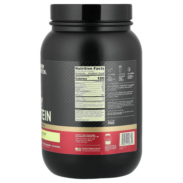 Optimum Nutrition - Gold Standard 100% Whey Sorvete de Baunilha 907 g