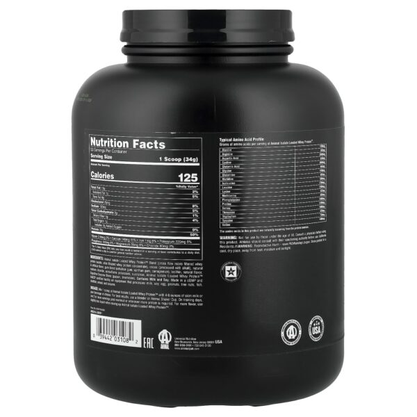 Animal - Isolate Loaded Whey Protein Isolado em Pó Sabor Gotas de Chocolate 1,81 kg