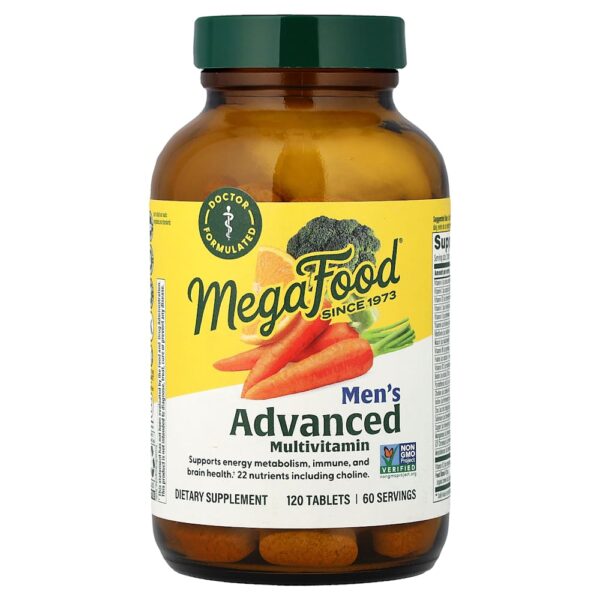 MegaFood - Multivitamínico para Homens 120 Comprimidos