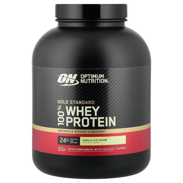 Optimum Nutrition - Gold Standard 100% Whey Sorvete de Baunilha 2,26 kg