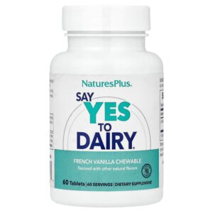 NaturePlus - Say Yes To Dairy Baunilha Francesa 60 Comprimidos (30 mg por Comprimido)