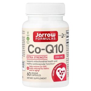Jarrow Formulas - CoQ10 Vegana 200 mg 60 Cápsulas Vegetais