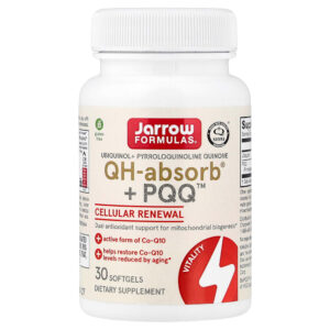 Jarrow Formulas - QH-Absorb + PQQ 30 Cápsulas Softgel