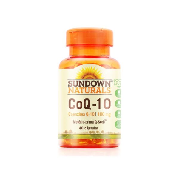 8d67f06960.jpg CoQ10 100mg 40 Cápsulas - Sundown Naturals