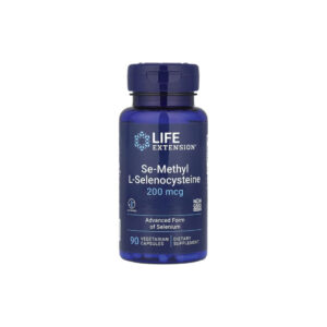 Se-Metil L-Selenocisteína 200mcg 90 Cápsulas Vegetarianas - Life Extension