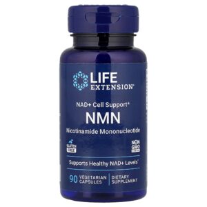 Life Extension - NMN NAD+ Cell Support 90 Cápsulas Vegetarianas (300 mg por Cápsula)