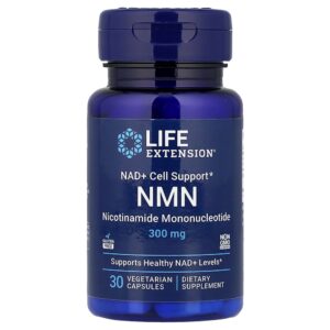 Life Extension - NMN Suporte às Células NAD+ 300 mg 30 Cápsulas Vegetarianas