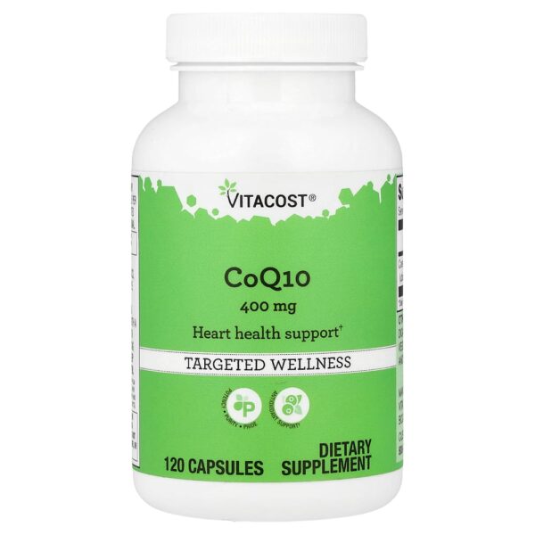 Vitacost - CoQ10 400 mg 120 Cápsulas