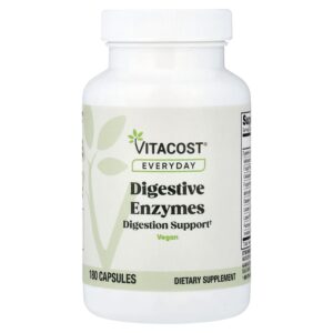 Vitacost - Uso Diário Enzimas Digestivas 180 Cápsulas