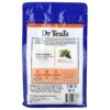 Dr. Teal's - Solução de Absorção Pura de Sal de Epsom Pré e Pós-Treino Mentol e Óleos Essenciais 1,36 kg (1,36 kg)