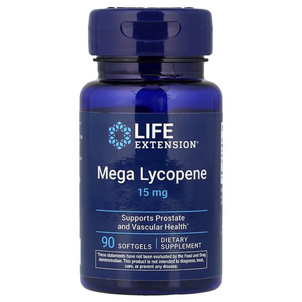 90-11.jpg Life Extension - Mega Lycopene Licopeno 15 mg 90 Cápsulas Softgel