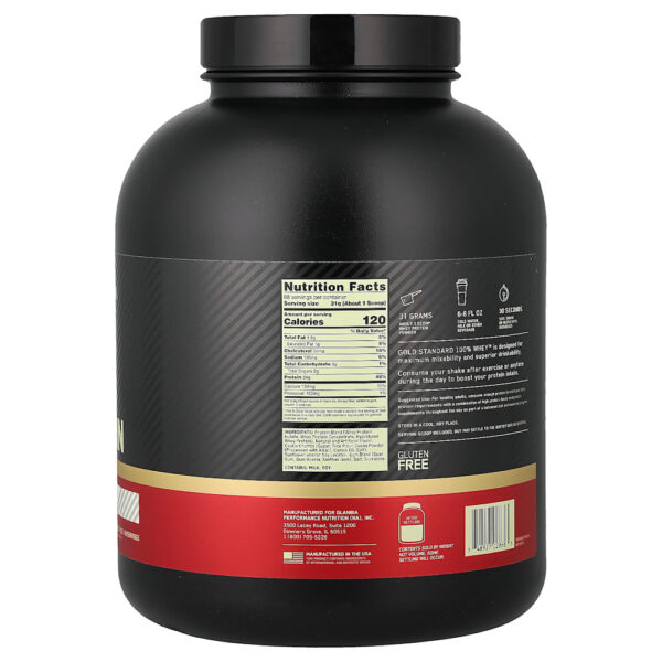 Optimum Nutrition - Gold Standard 100% Whey Protein Cookies e Creme 2,1 kg