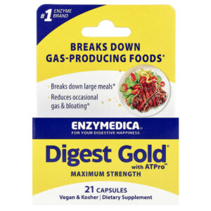 Enzymedica - Digest Gold com ATPro 21 Cápsulas
