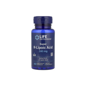 Super-ácido R-Lipoico 240mg 60 Veg Cápsulas - Life Extension