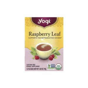 930c5539211442918e2b994fa701964e-fbf8qijiln.jpg Chá de Folha de Framboesa para Mulher Sem Cafeína 16 Saquinhos - Yogi Tea