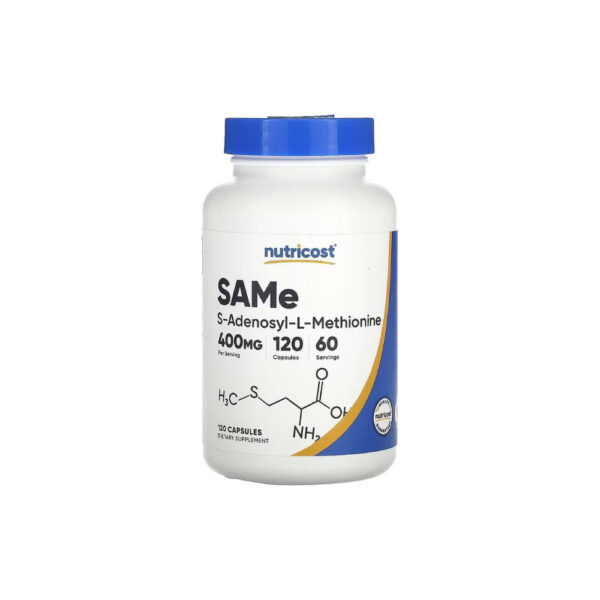 SAMe 400mg 120 Cápsulas - Nutricost