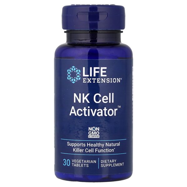 Life Extension - NK Cell Activator 30 Comprimidos Vegetarianos (500 mg por Comprimido)