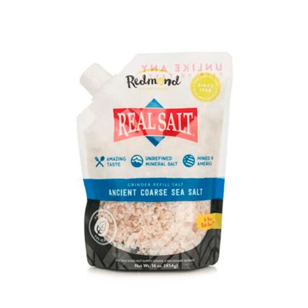 Sal Integral Grosso Pacote 454g - Real Salt