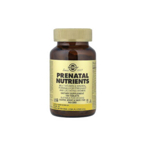 98c35780c17b48ac987bc5afbe9b456e-kymq3aicc4.jpg Nutrientes Pré-natais 120 Comprimidos - Solgar