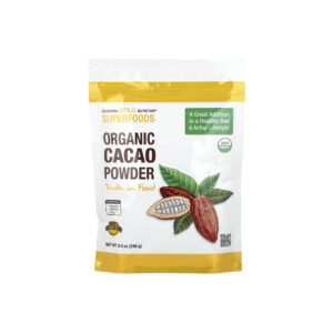 Cacau em Pó Orgânico 240g - California Gold Nutrition