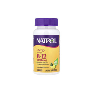 Metil B12 1000mcg sabor Limão 60 Comprimidos - Natrol