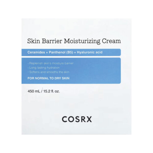 Creme Hidratante para Barreira da Pele Normal a Seca 450ml - CosRx
