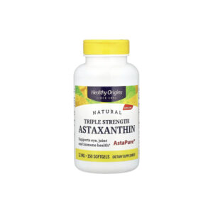Astaxanthin Natural AstaPure 12mg 150 Softgels - Healthy Origins