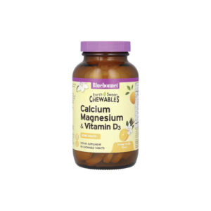 a782ab67688f432b97205a5c68ab5137-dj36s3pr96.jpg Cálcio, Magnésio e Vitamina C e D3 Mastigável EarthSweet Sabor Laranja e Baunilha 90 Gomas - Bluebonnet Nutrition