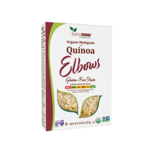 Macarrão Orgânico Multigrain and Quinoa Elbows 227g - Now Foods