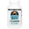 Acetil L-Carnitina 500 mg 120 Comprimidos - Source Naturals