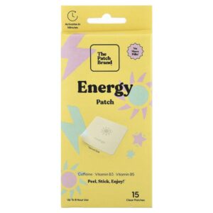 Adesivo Transdérmico de Energia Energy 15 Adesivos - The Patch Brand