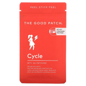 Adesivo Transdérmico para Conforto Menstrual Cycle 4 Adesivos - The Good Patch