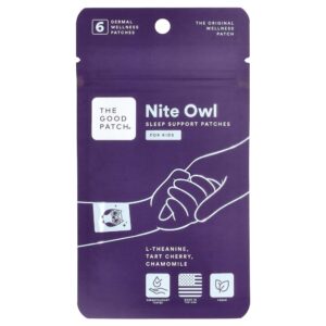 Adesivo Transdérmico para Sono Infantil Nite Owl Kids 6 Adesivos - The Good Patch