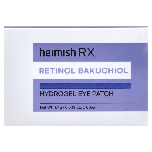 Adesivos de Hidrogel Olhos Retinol e Bakuchiol RX 60 Adesivos - Heimish