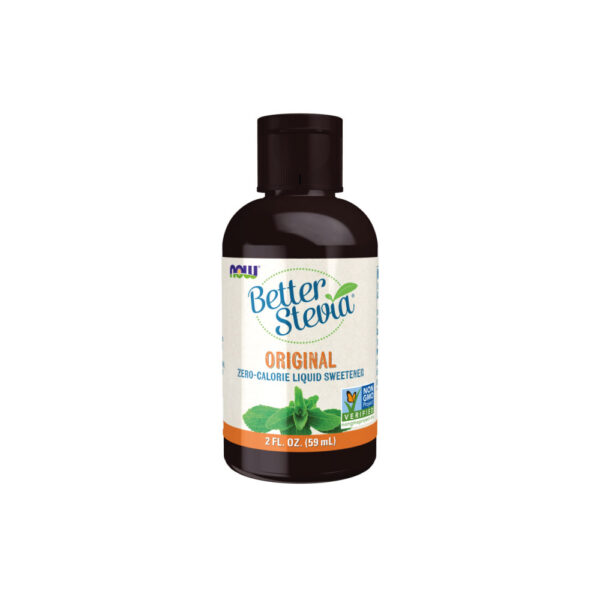 Adoçante BetterStevia Original 59ml - Now Foods